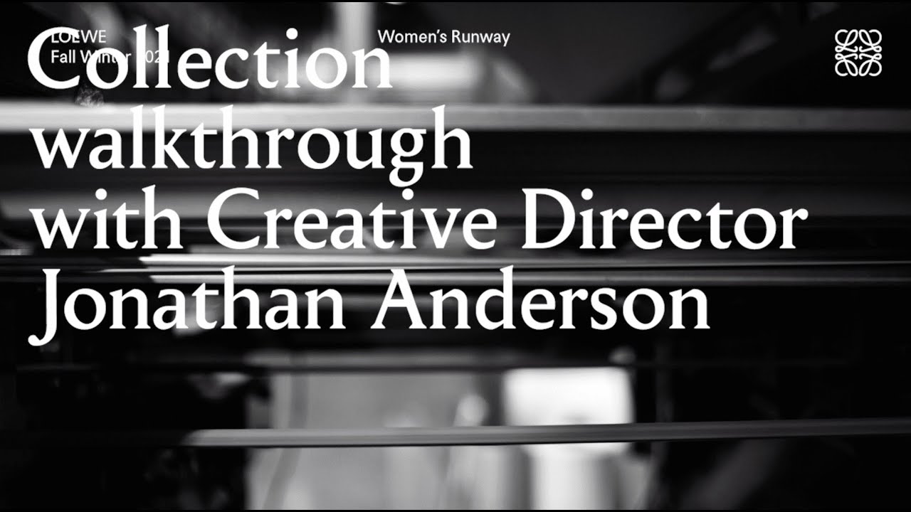 LOEWE Fall Winter 2021 Women's collection walkthrough with Jonathan Anderson