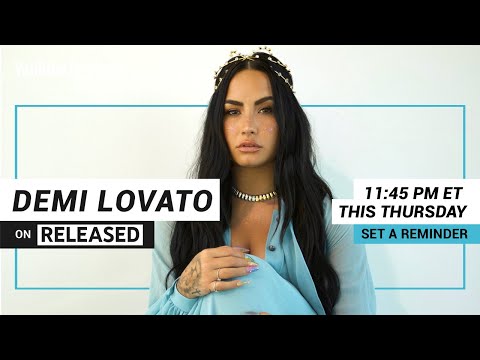 Demi Lovato Official Premiere Party & Video Drop on RELEASED (Set Reminder)
