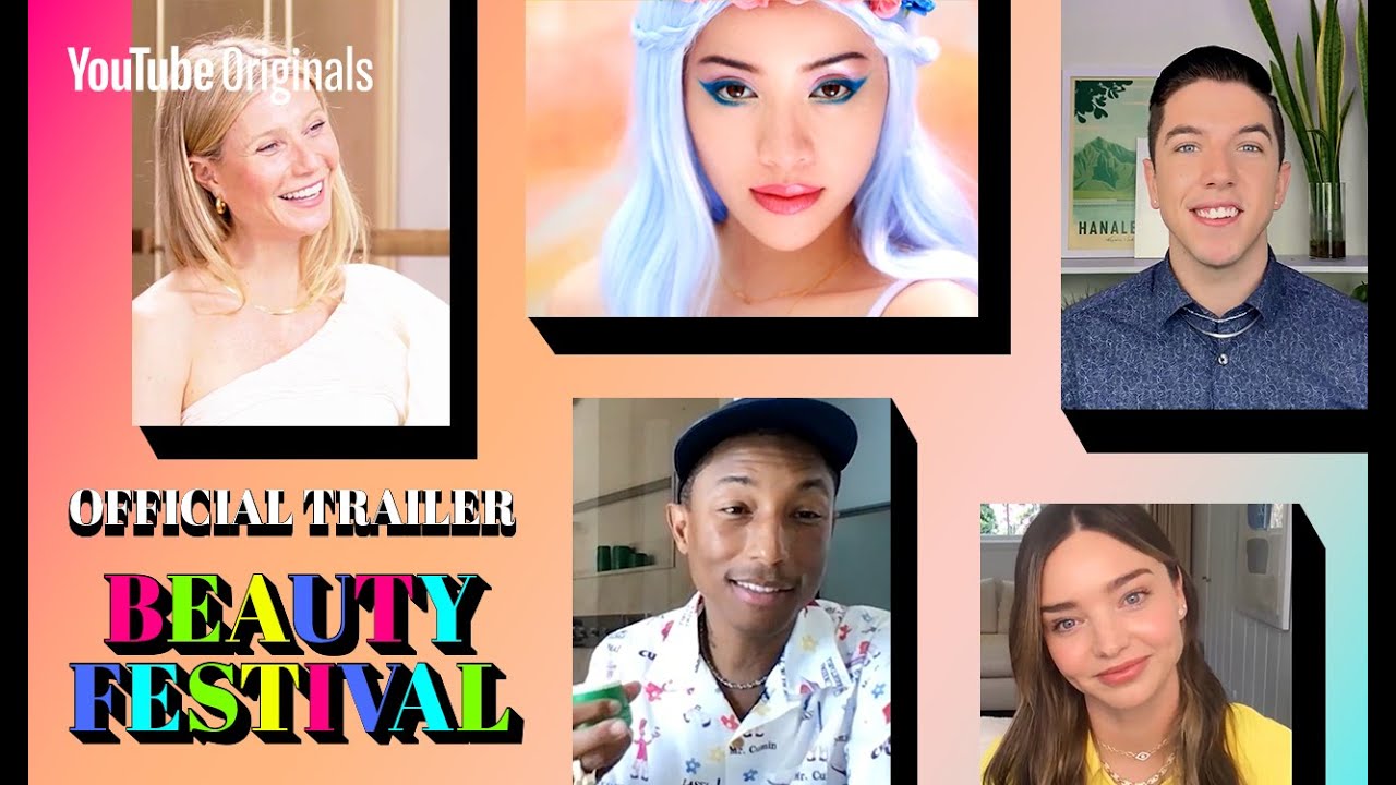 WELCOME YouTube's first ever #BeautyFest [TRAILER]: Pharrell, Selena, Addison, Hyram, Gwyneth & more