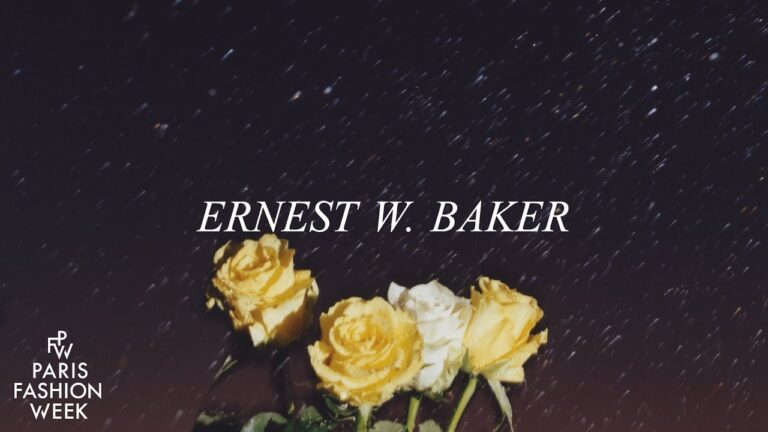 Ernest W. Baker - Paris Fashion Week Spring/Summer 2022 5 Ernest W. Baker - Paris Fashion Week Spring/Summer 2022