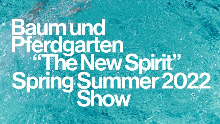Baum Und Pferdgarten - Spring Summer 2022 Show 4 Baum Und Pferdgarten - Spring Summer 2022 Show