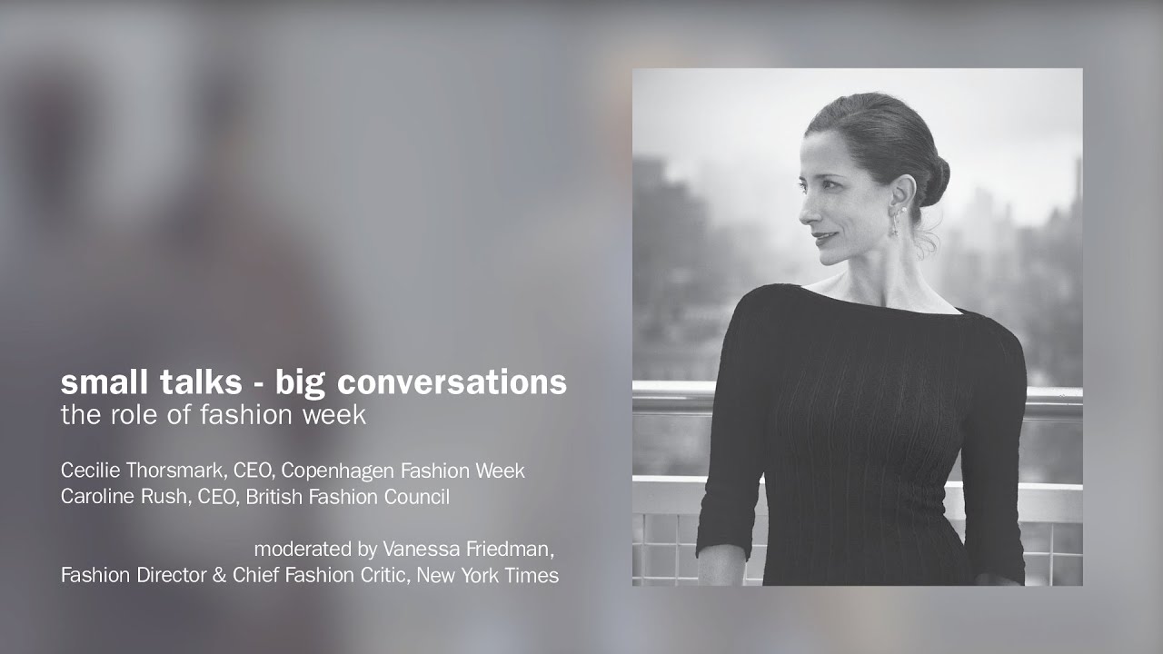 Small talks - big conversations: the role of fashion week