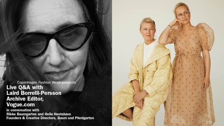 Live Q&Amp;A Baum Und Pferdgarten And Laird Borrelli-Persson, Vogue.com 3 Live Q&Amp;A Baum Und Pferdgarten And Laird Borrelli-Persson, Vogue.com