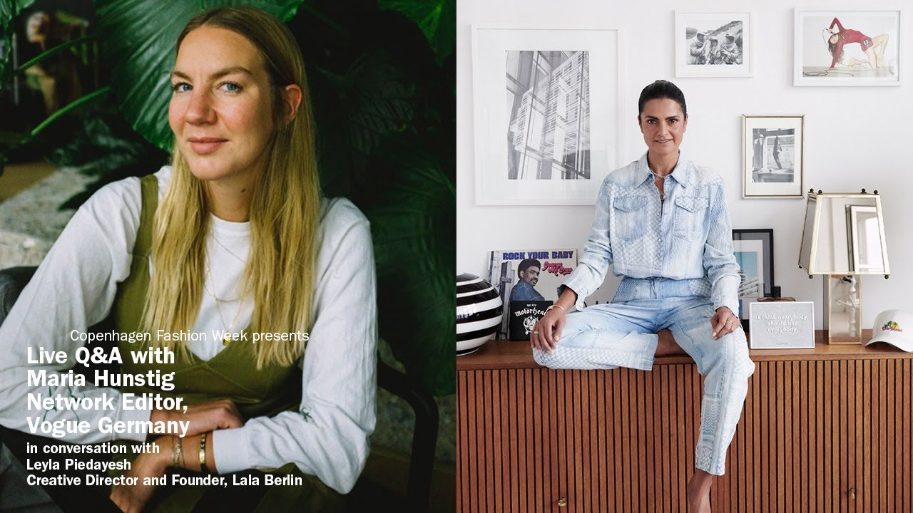 Live Q&Amp;A Lala Berlin And Maria Hunstig, Vogue Germany