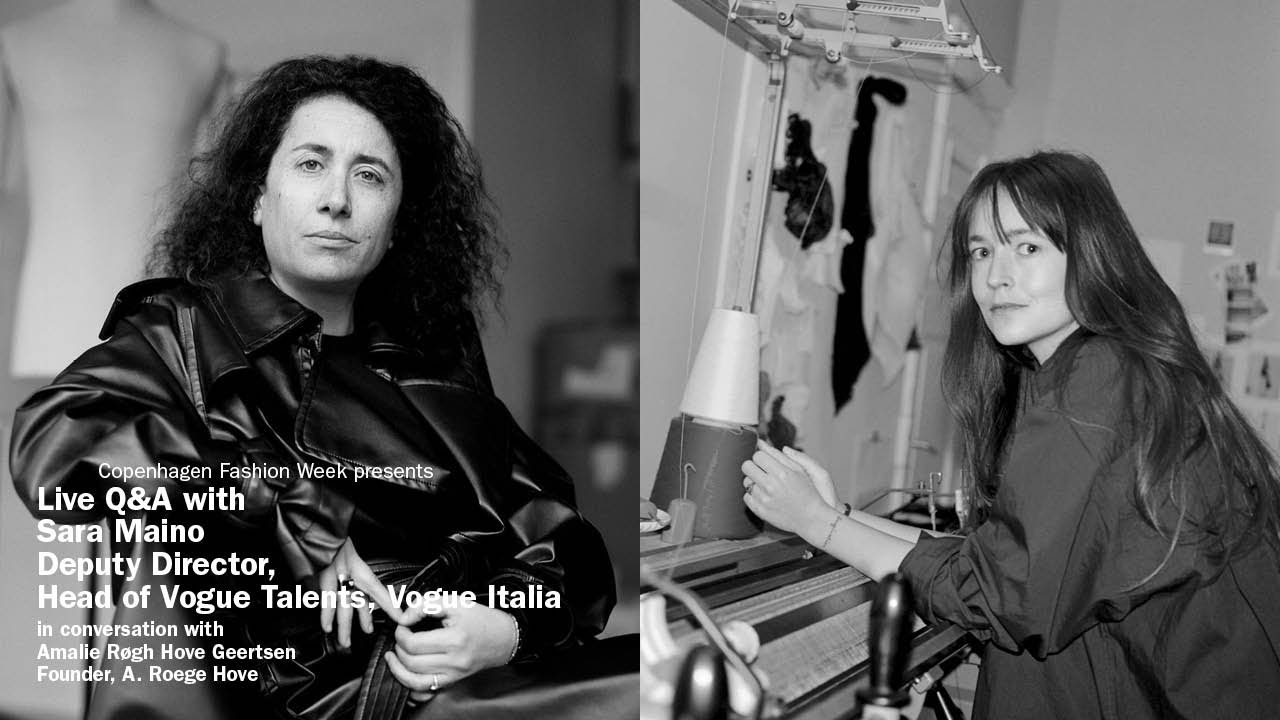 Live Q&A A. Roege Hove and Sara Maino, Vogue Italia