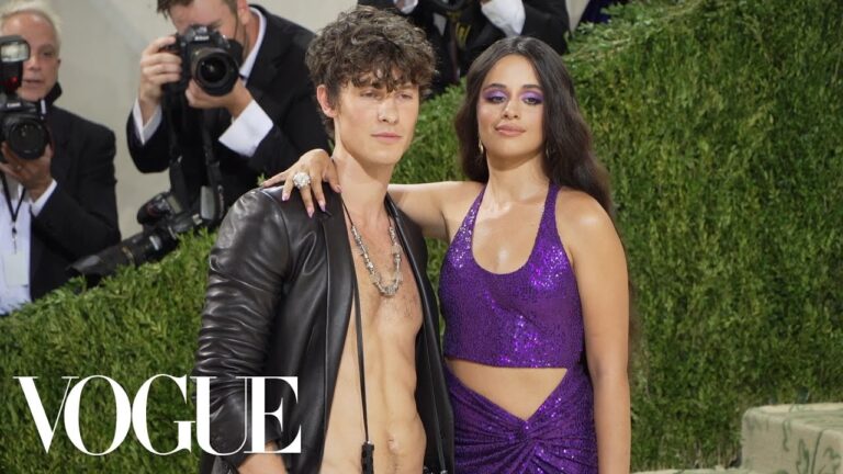 Camila Cabello And Shawn Mendes Get Ready For The Met Gala | Vogue