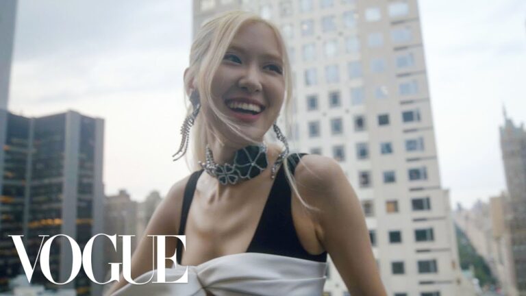 Blackpink'S Rosé Gets Ready For The Met Gala | Vogue