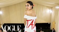 Congresswoman Alexandria Ocasio-Cortez Gets Ready For The Met Gala | Vogue