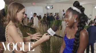 Amanda Gorman On Co-Chairing Her First Met | Met Gala 2021 With Emma Chamberlain | Vogue