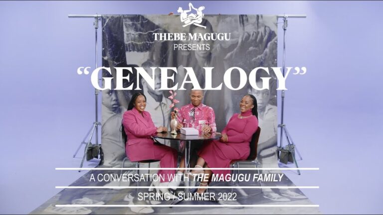 Thebe Magugu Ss22 - &Quot;Genealogy