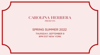 Carolina Herrera Spring Summer 2022