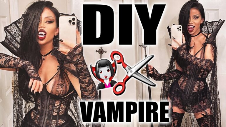 My Diy Vampire  Costume!