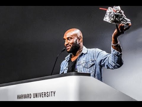 Virgil Abloh’s Lecture at Harvard’s Graduate School of Design