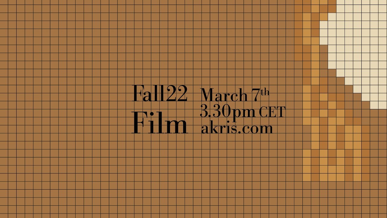 Akris Fall 2022 Film