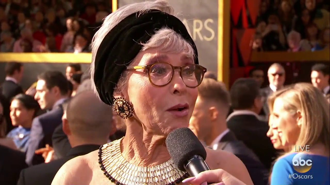 Rita Moreno recycles her Oscars dress from 1962