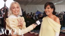 Kris Jenner On All Her Daughters Being At The Met Together | Met Gala 2022 With Emma Chamberlain