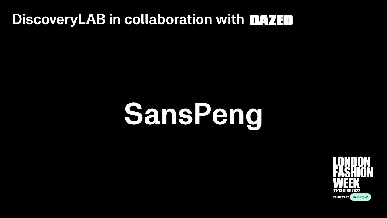 DiscoveryLAB presents: SansPeng in collaboration with DAZED
