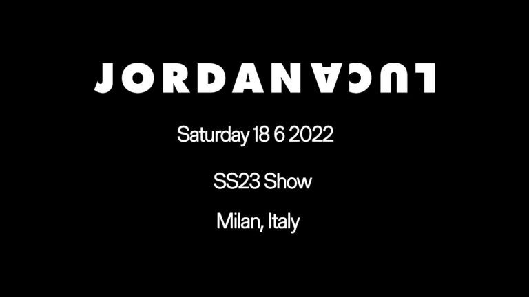 Jordanluca Ss23 Show | Milan