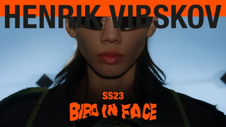 Henrik Vibskov Ss23 'Bird In Face'
