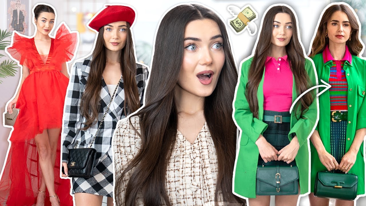 DRESSING LIKE EMILY IN PARIS FOR A WEEK...