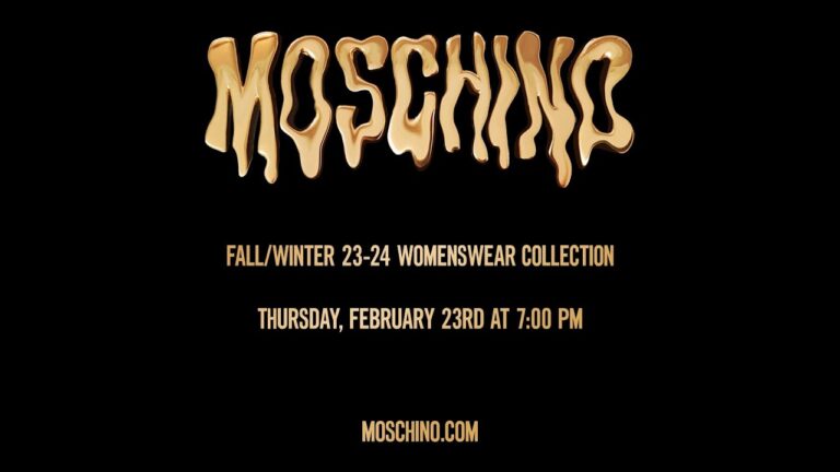 Moschino Fw 23 Fashion Show!