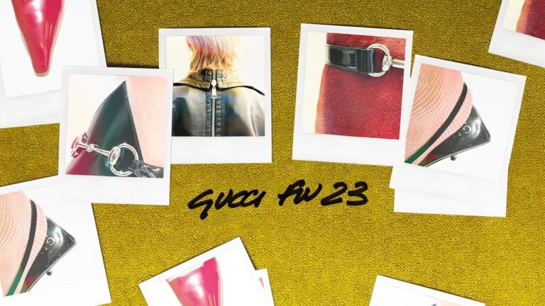 The Gucci Women’s Fall Winter 2023 Fashion Show