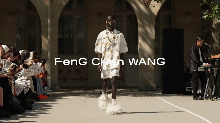 Feng Chen Wang Ss24 Show, Paris Fashion Week
