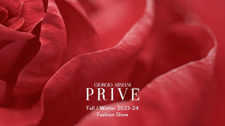Giorgio Armani Privé Fall Winter 2023-2024 Fashion Show