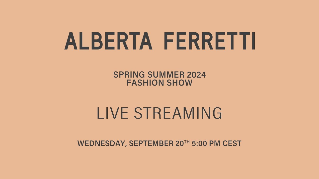 Alberta Ferretti Spring Summer 2024 Show