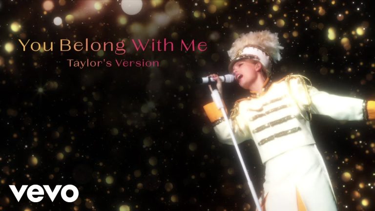Taylor Swift - You Belong With Me (Taylor'S Version) (Lyric Video)