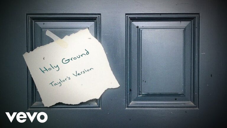 Taylor Swift - Holy Ground (Taylor'S Version) (Lyric Video)