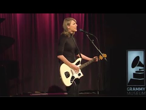 Taylor Performs &Quot;Wildest Dreams&Quot; At The Grammy Museum